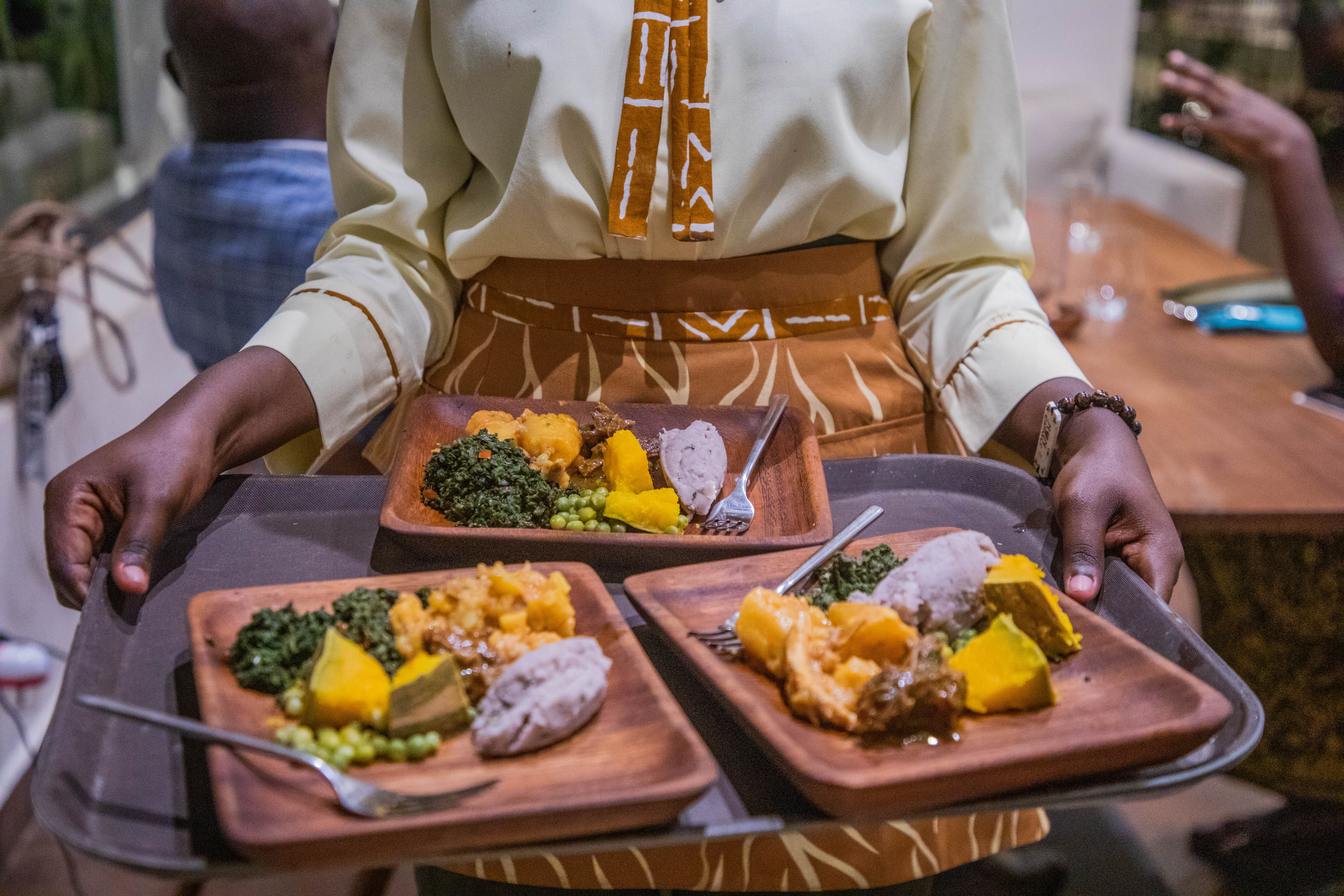Refined Rwandan dish
